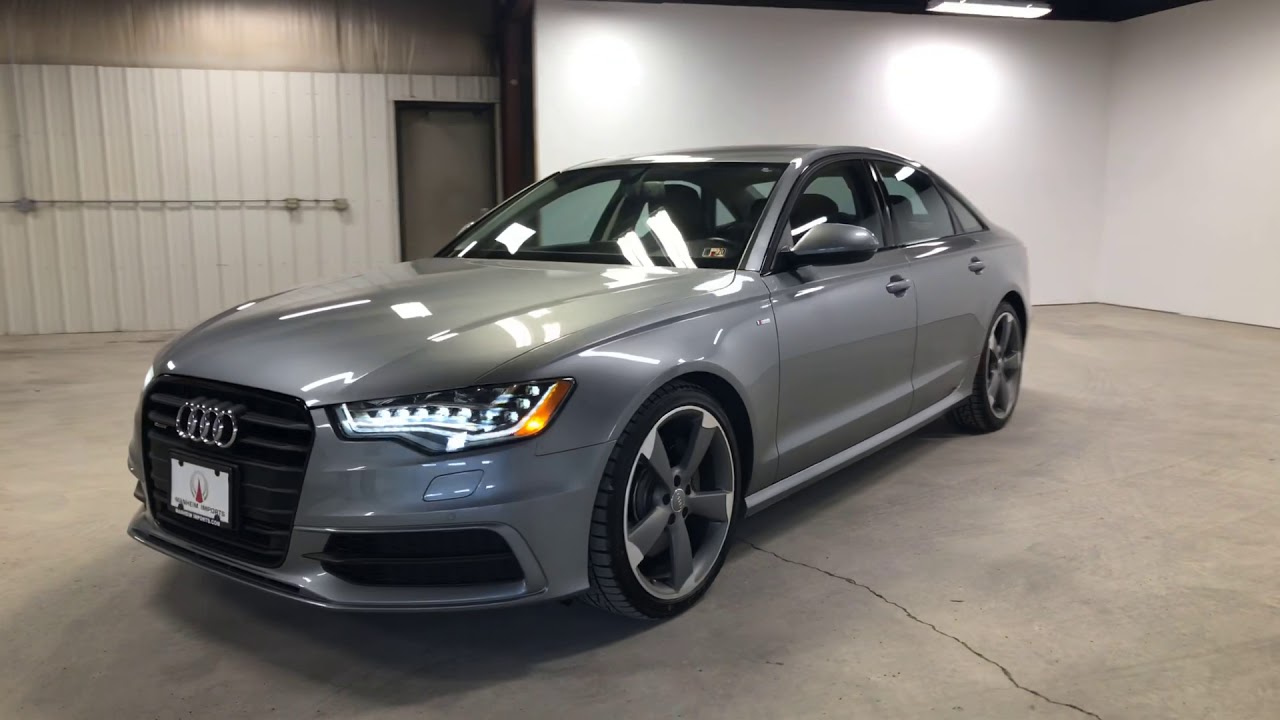 2014 Audi A6 3.0L TDI Prestige Black Optic
