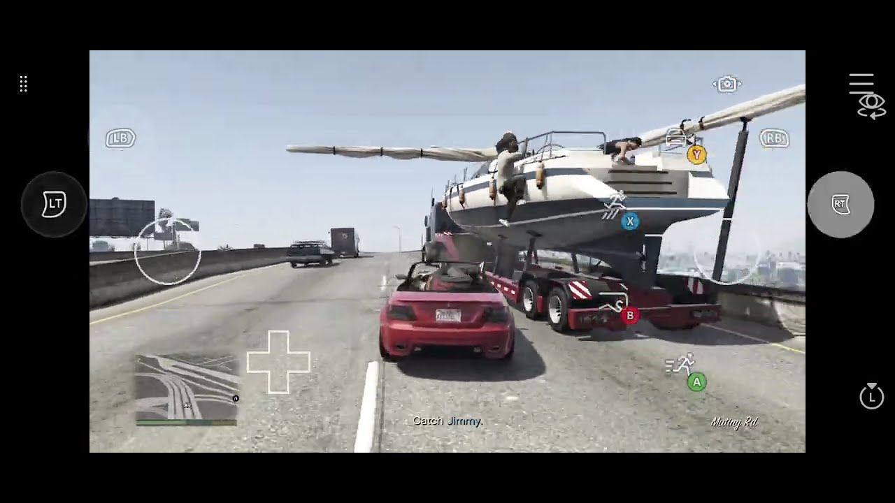 GTA V RAW GAMEPLAY IN MOBILE
