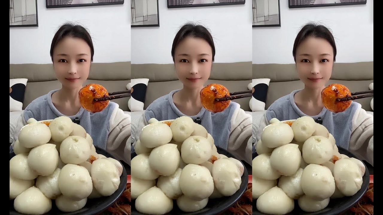 CHINESE MUKBANG SWEETFOOD,CAKE EATING SHOW EATING SPICY NOODLES YummyMukbang