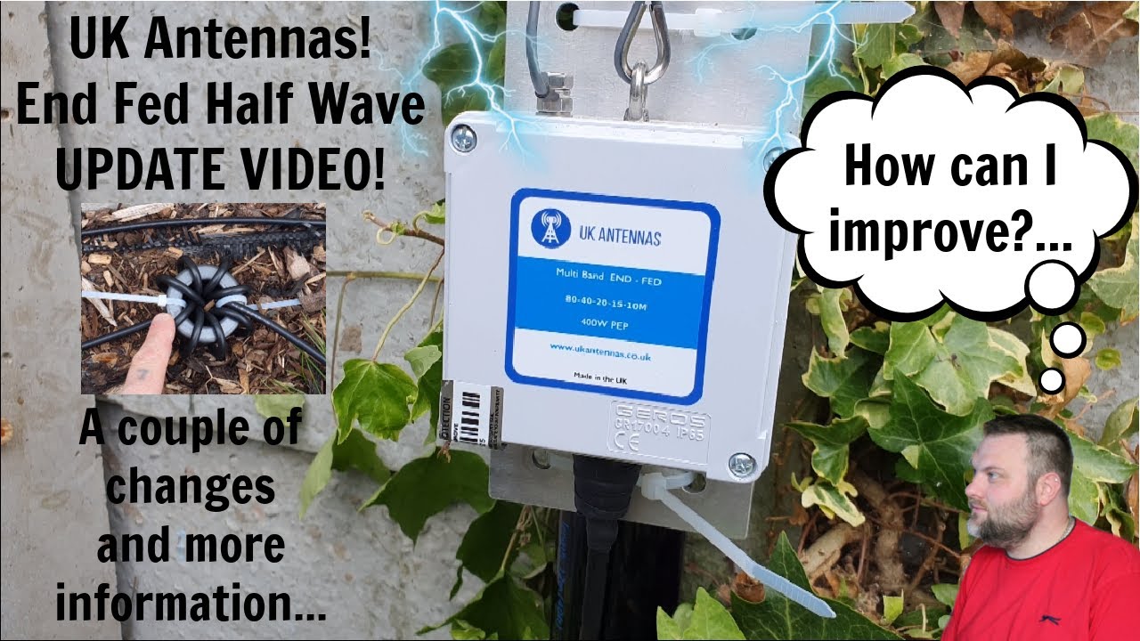 Обновление информации об антенне HWEF от UK Antennas! Дополнительная информация и способы улучшен...