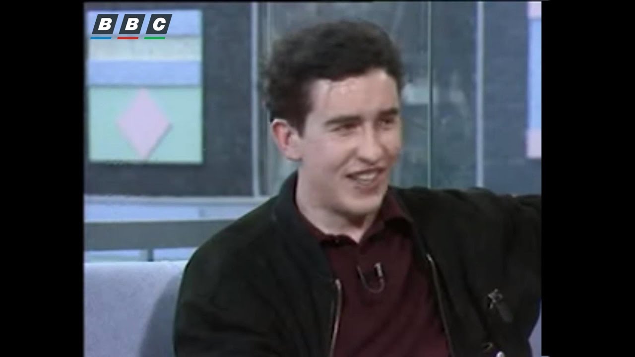 Young Steve Coogan on Pebble Mill in 1990