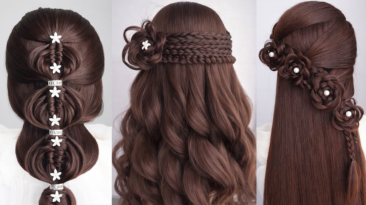 Easy Different Types Of Hairstyles | Best Simple Stylish Hairstyles | Beautiful Hairstyle For Girls