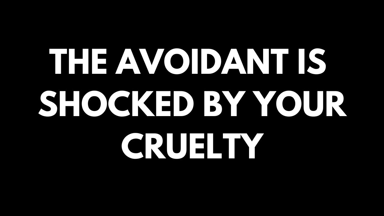 Your Cutoff Game Is Ruthless, The Avoidant is Shocked.