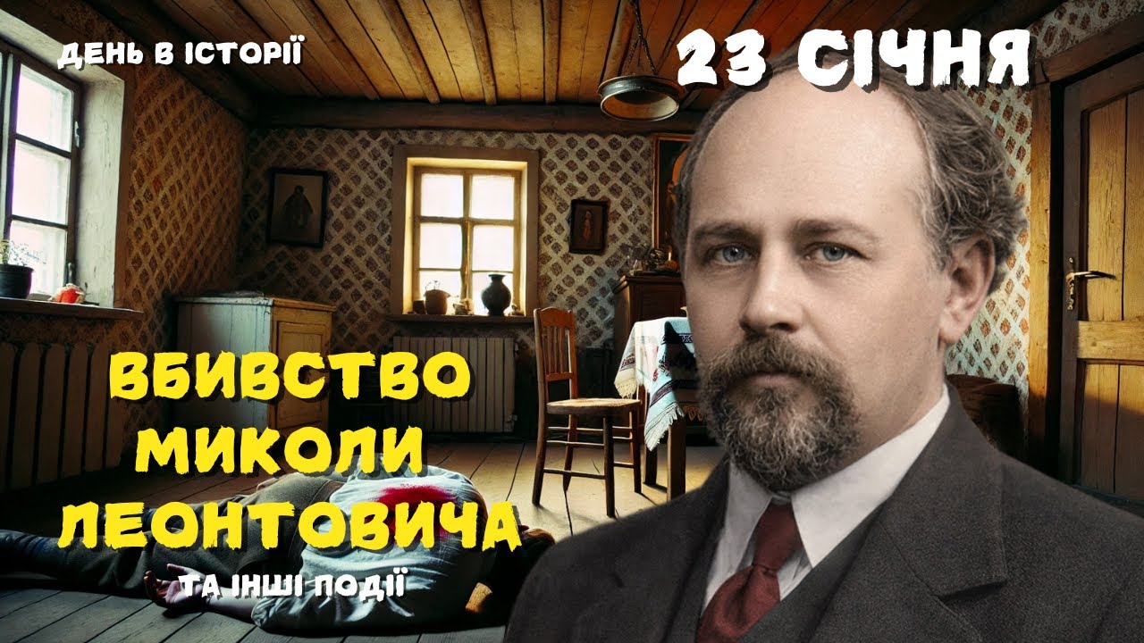 Чекисти Вбили Миколу Леонтовича, Занурення у Маріанський Жолоб | Події 23 Січня