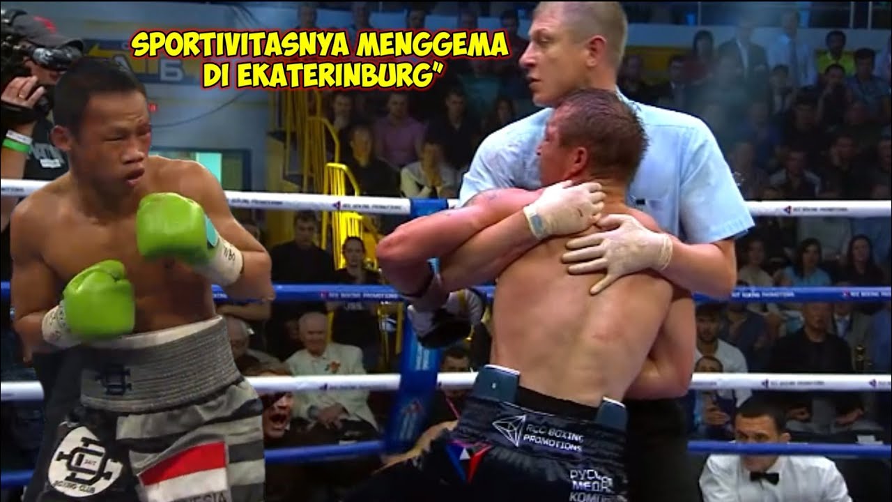 “Kemenangan Berkelas: Daud Yordan KO kan Jagoan Rusia, Respect Daud Yordan Dapat Applause Rusia”