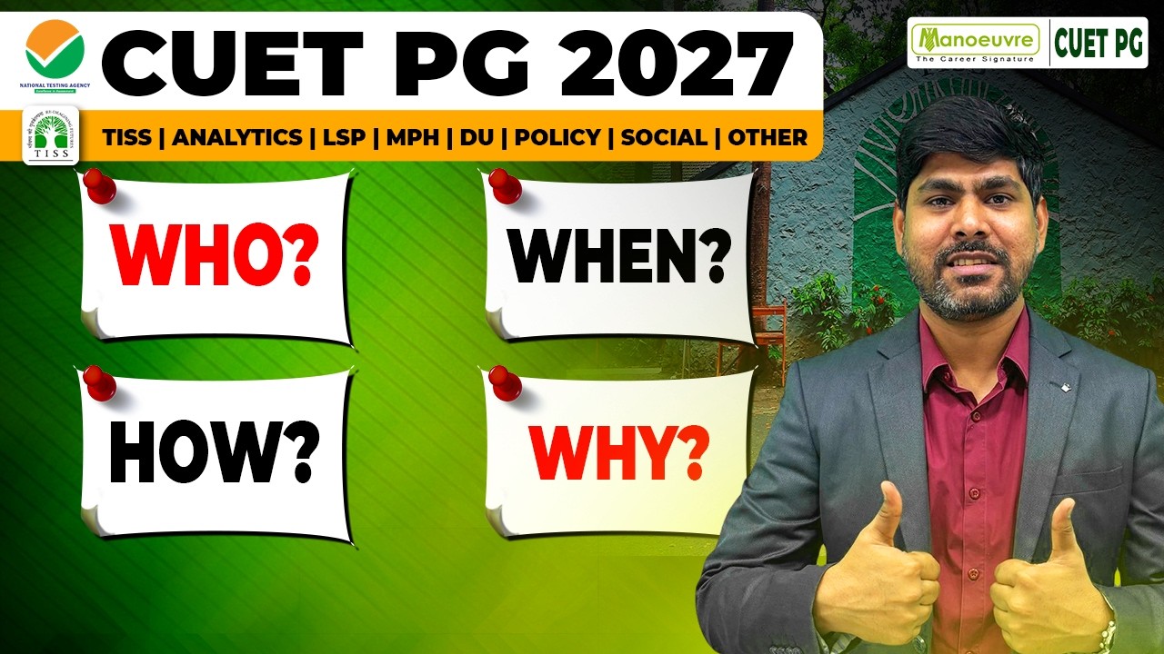 CUET PG 2027 Preparation Guide | Who, When, How & Why to Start?