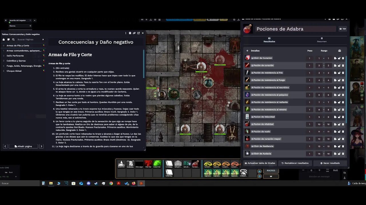 Foundry Vtt  Tips :  DM Screen