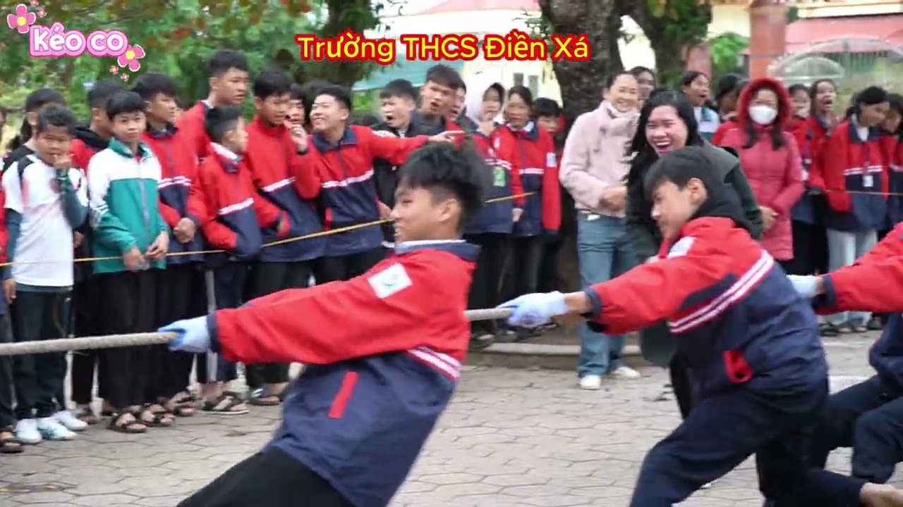 TRƯỜNG THCS ĐIỀN XÁ  TỔ CHỨC KÉO CO NĂM HỌC 2025-2026