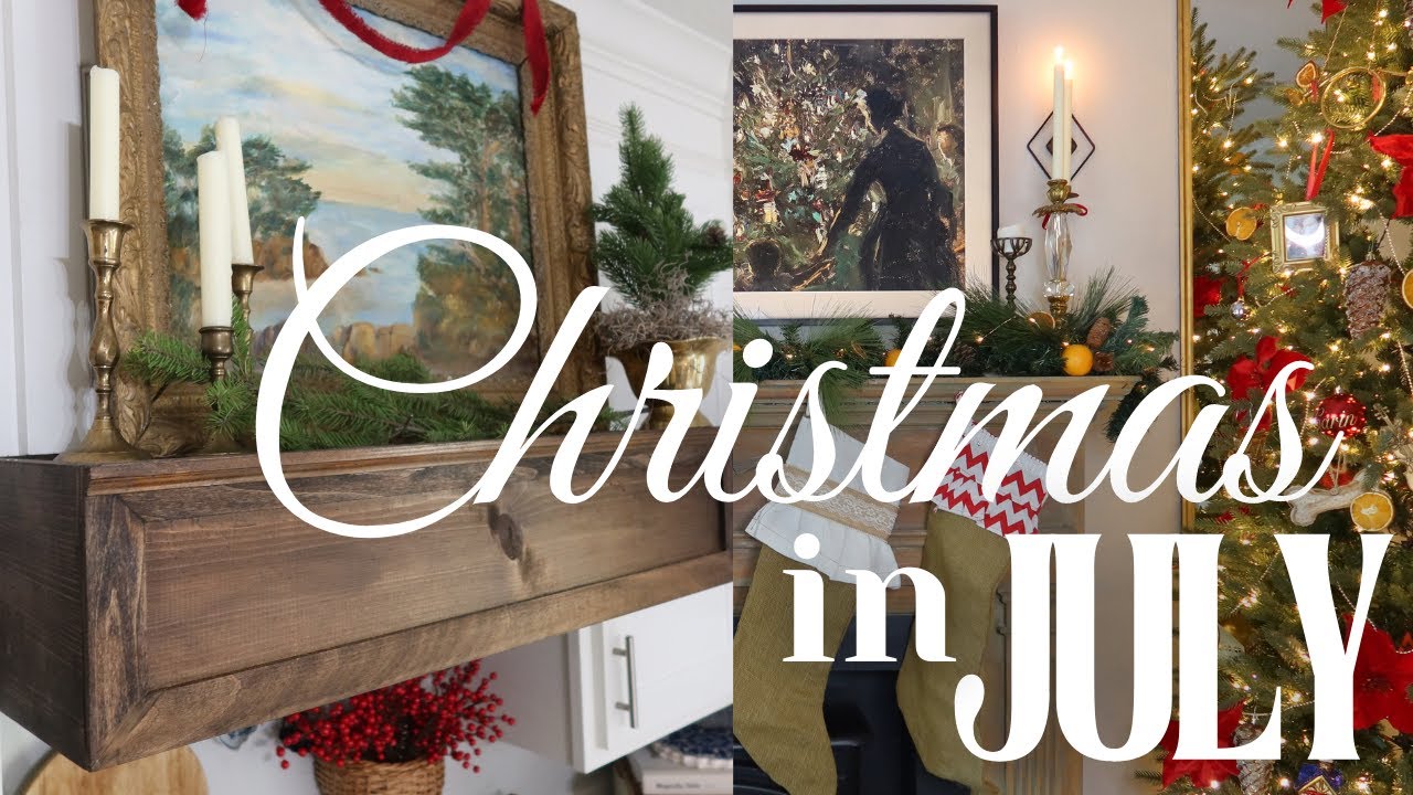 Christmas in July: A Tale of Two Christmases || 2022 and 2023 Christmas Home Tours