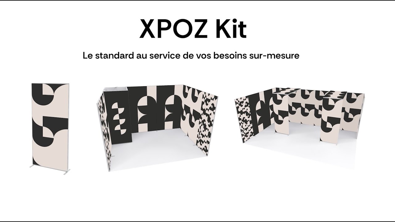 Stand modulable XPOZ