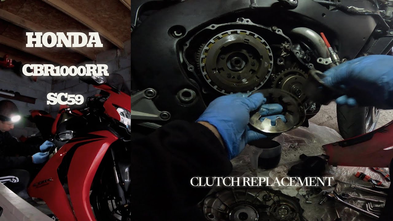 Honda CBR1000RR SC59 2008 Clutch Replacement