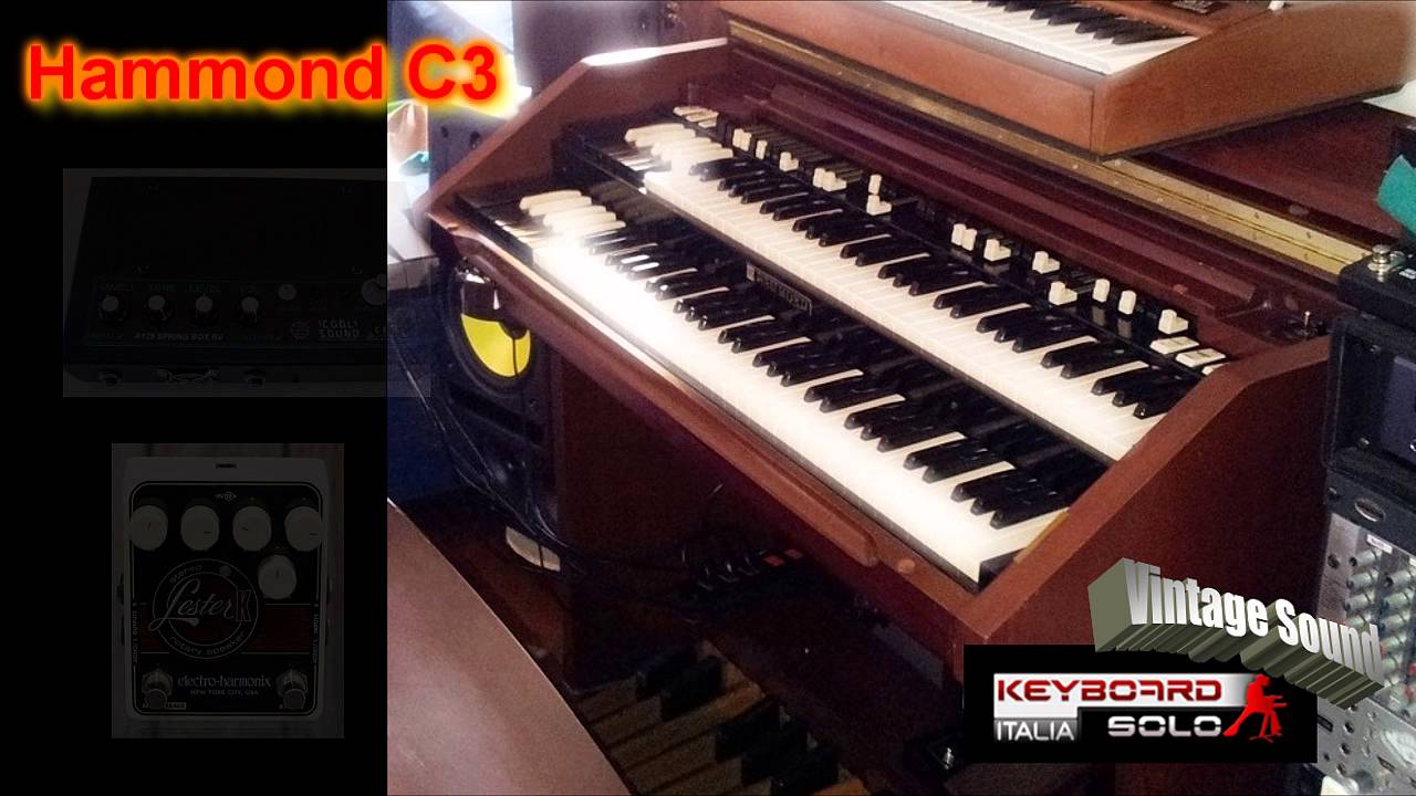 Testing Electro-Harmonix LESTER K with Hammond Organ_01 @EHX