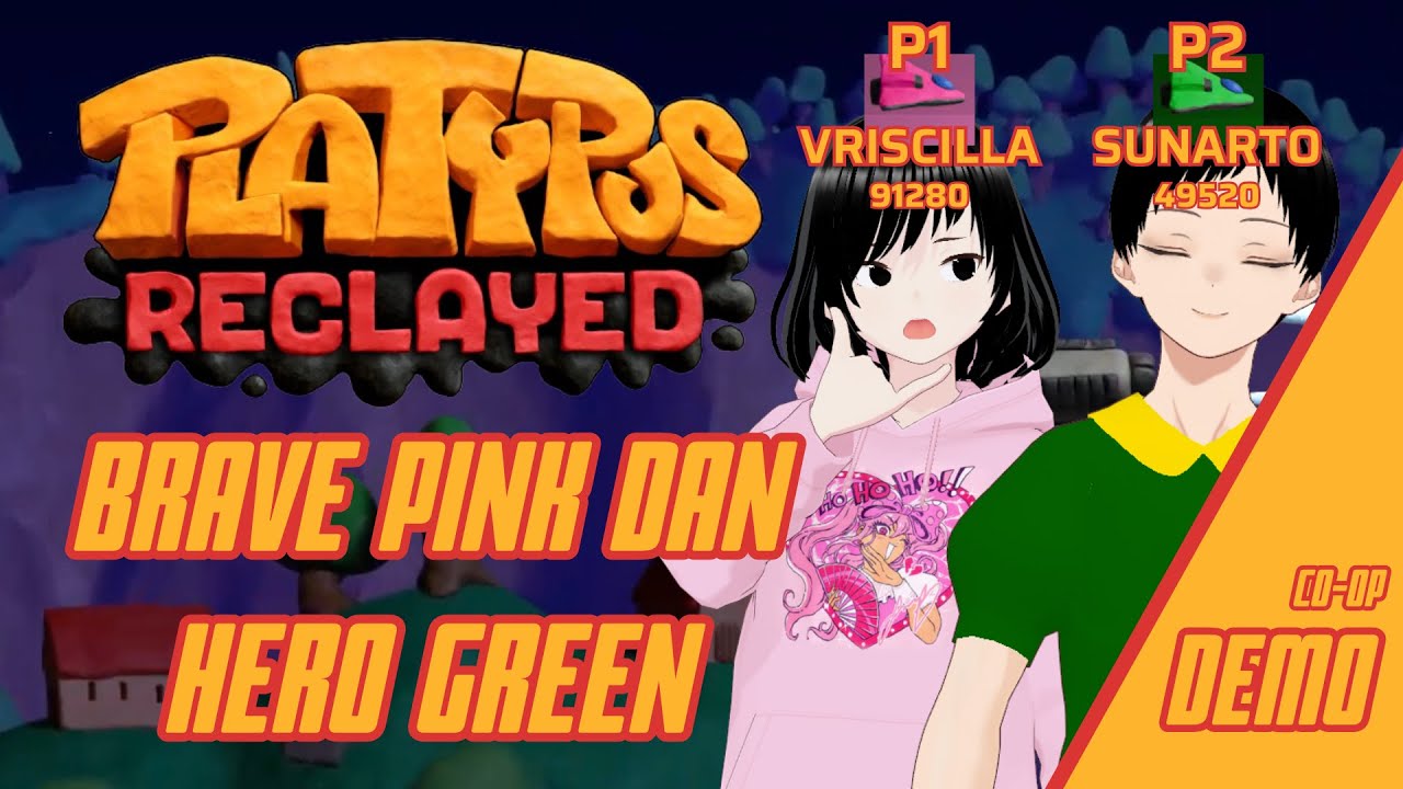 BRAVE PINK DAN HERO GREEN | Platypus Reclayed - F-27 Co-op (Demo) by Haninours Gamespot