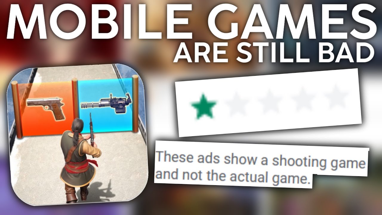 Mobile Games Are Still Bad