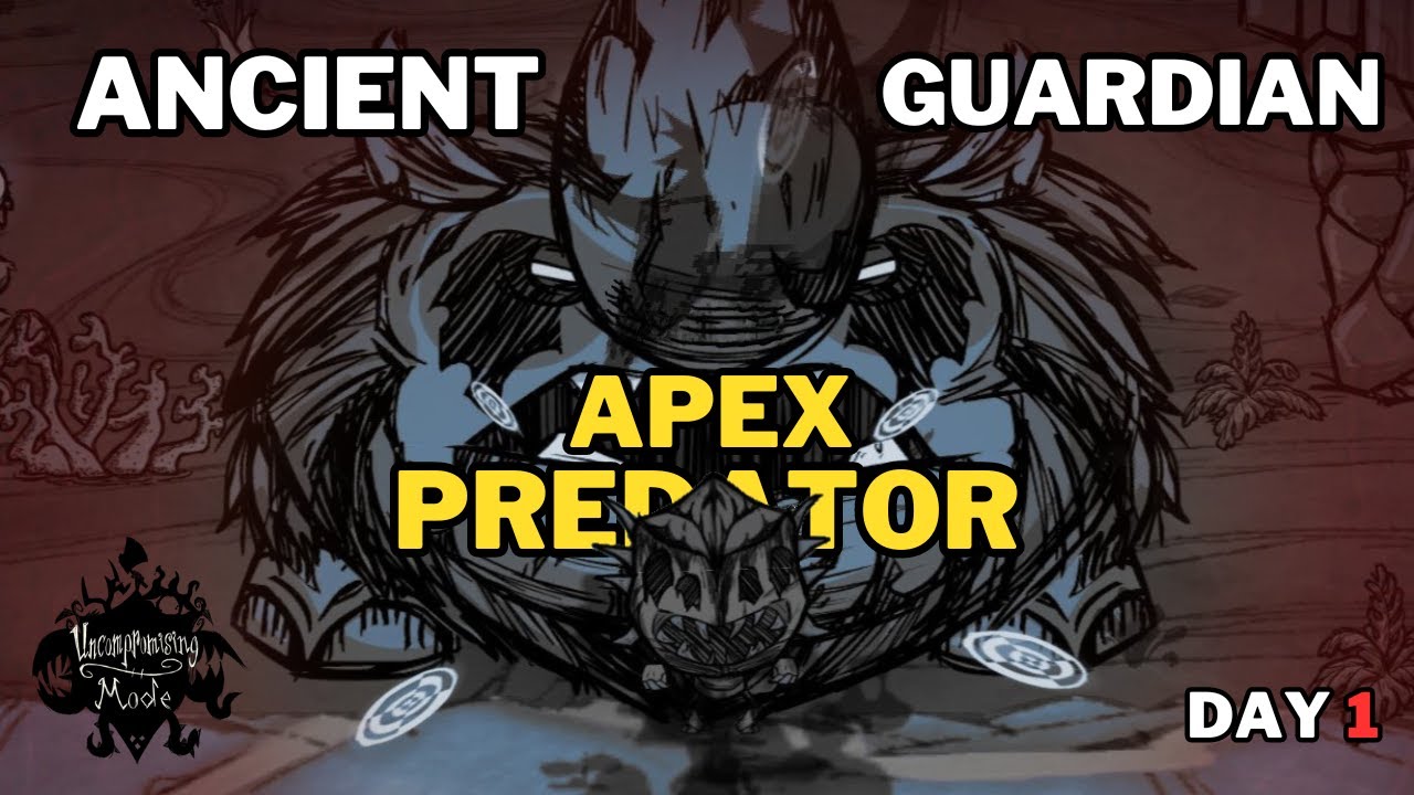 Buffed Ancient Guardian in Day 1 Speedrun (Unseeded) - Don't Starve Together | Uncompromising Mode