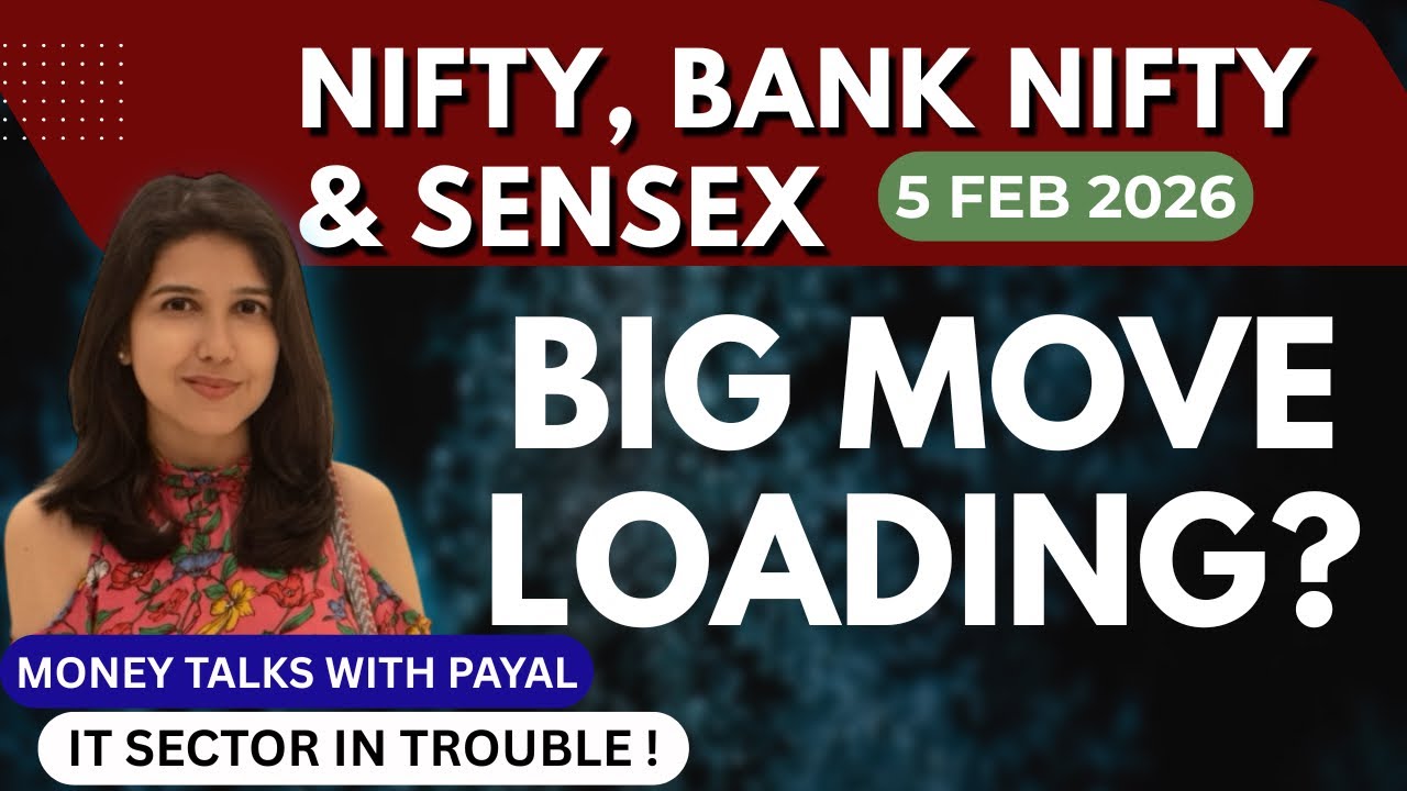 Nifty Tomorrow & Bank Nifty Prediction for 5 Feb 2026 | Sensex tomorrow | Payal Arora