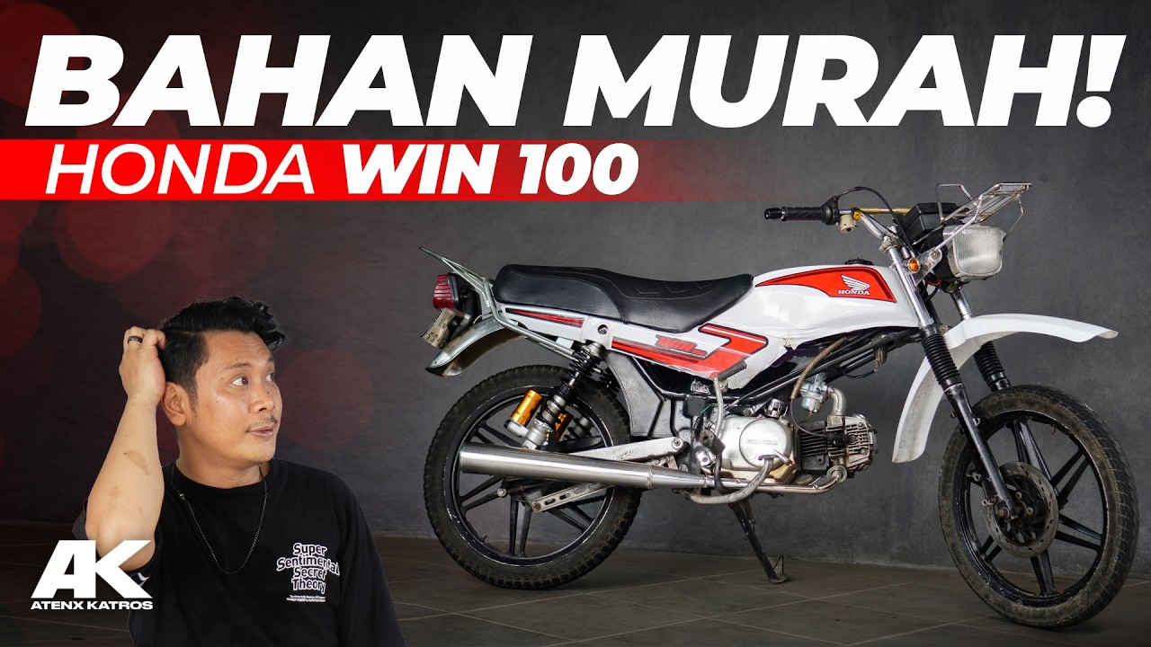 Project Baru! Restorasi Modifikasi Honda Win Karyawan Atenx Katros 