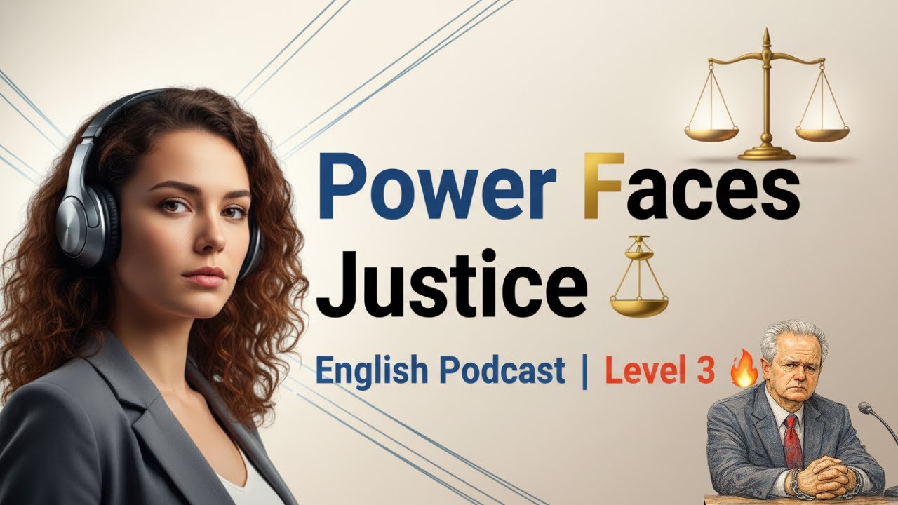 English Listening Practice | Power Faces Justice ⚖️
