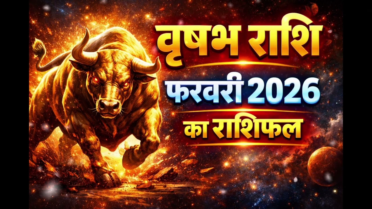 वृषभ राशि फरवरी 2026 | बड़ा धन योग या बड़ा फैसला? जानिए पूरा भविष्यफल