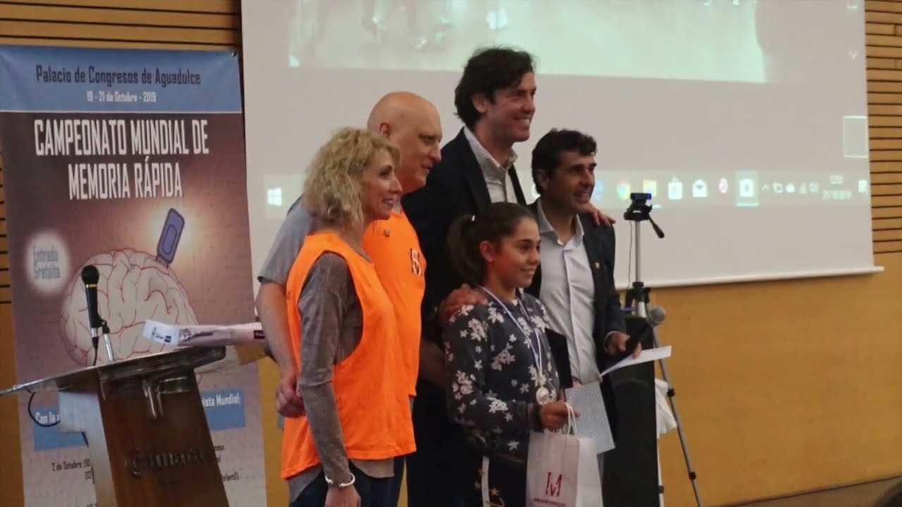 Campeonato del Mundo de Memorización 2019 en Roquetas de Mar. Final Absoluta.