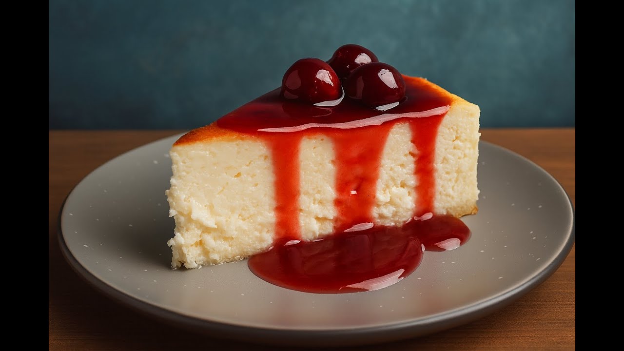 6-Ingredient Cottage Cheese Cake – Super Easy & Delicious!