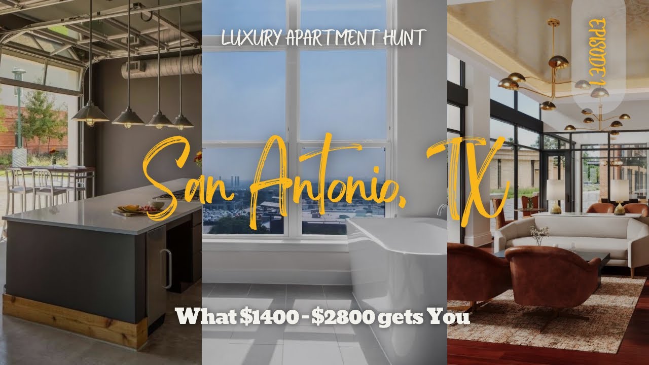 What $2,800 Gets You in San Antonio | Luxury Apartment Tour Ep. 1