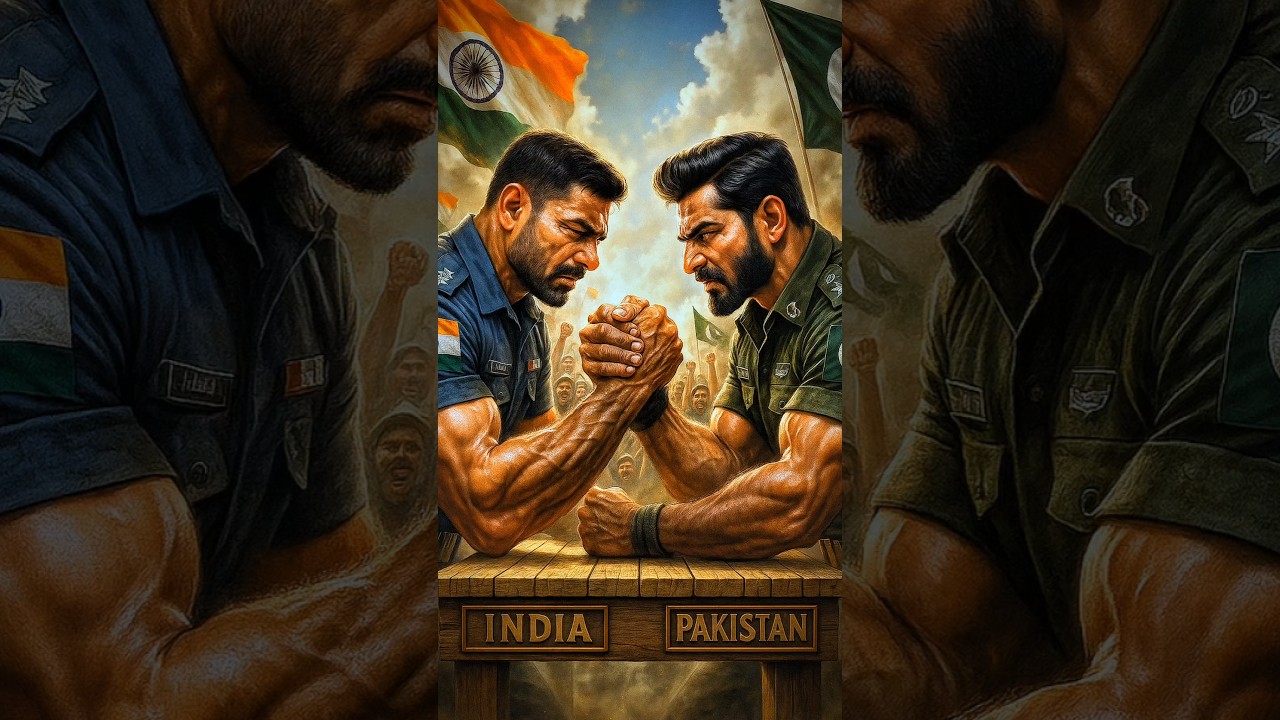 🇮🇳 Indian Army Jawan Vs 🇵🇰Pakistan ka Jawan|| Panja fight || Who Will Win? #shorts #india #pakistan