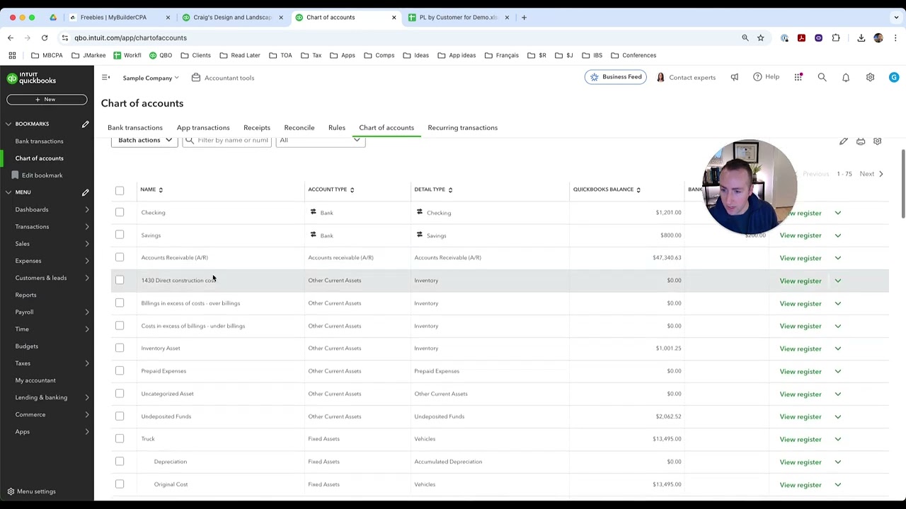How to Post a WIP Journal Entry for Production Builders in QuickBooks Online