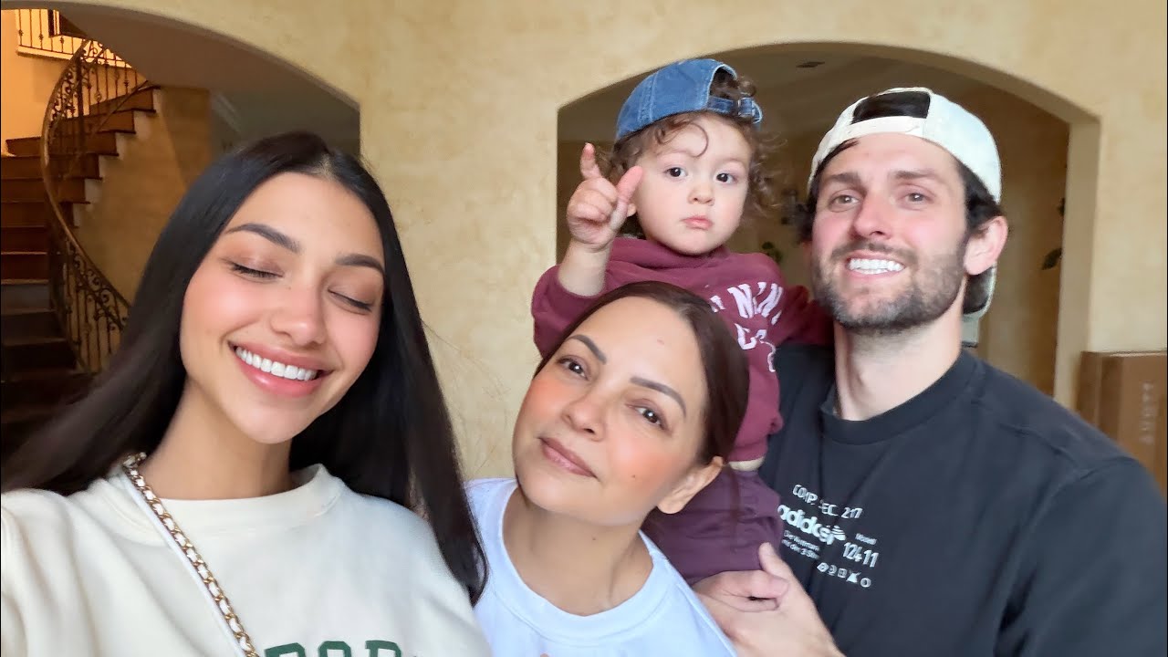 My MOM sees her GRANDSON after 8 months + Reaction to our NEW HOME 
