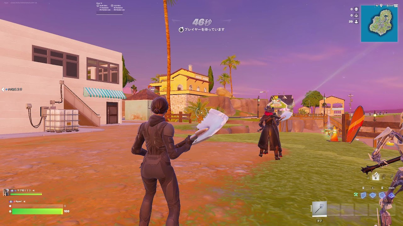 練習！【フォートナイト/FORTNITE】