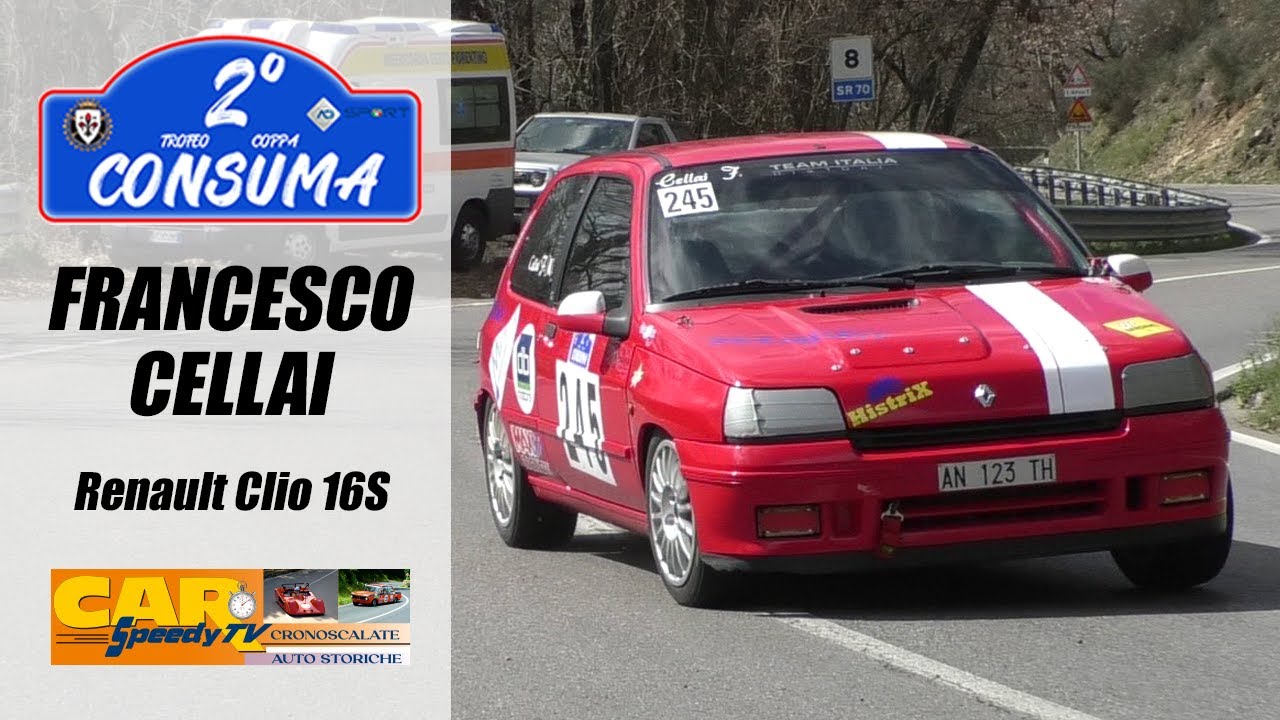 2° Trofeo della Consuma | Francesco Cellai | Renault Clio 16S