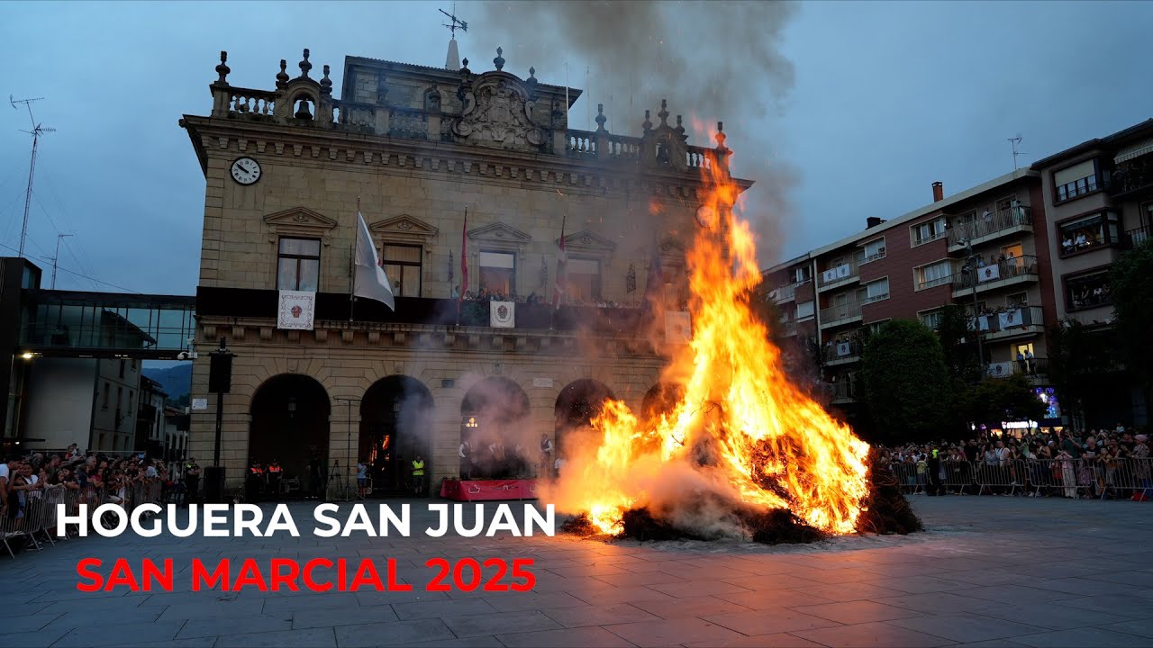 Hoguera de San Juan 2025, Saludo de fiestas y Kemen dantza taldea | Txingudi Online