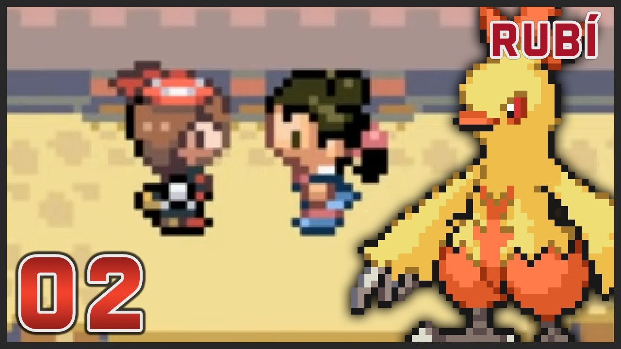 Pokémon Rubí Capítulo 2 - Primer Gimnasio Vs. Petra