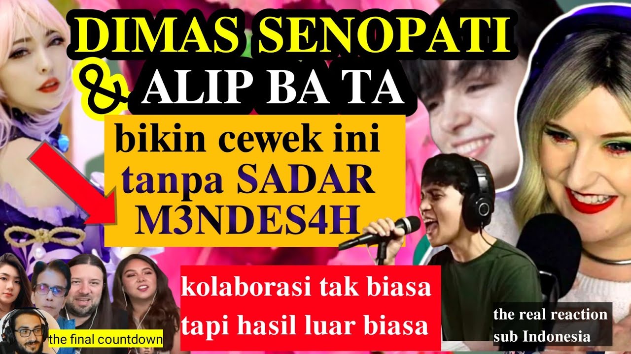 aahhhaah!! suara dimas bikin gemes reactor cantik ini,, dimas fit alip ba ta,, sensasional