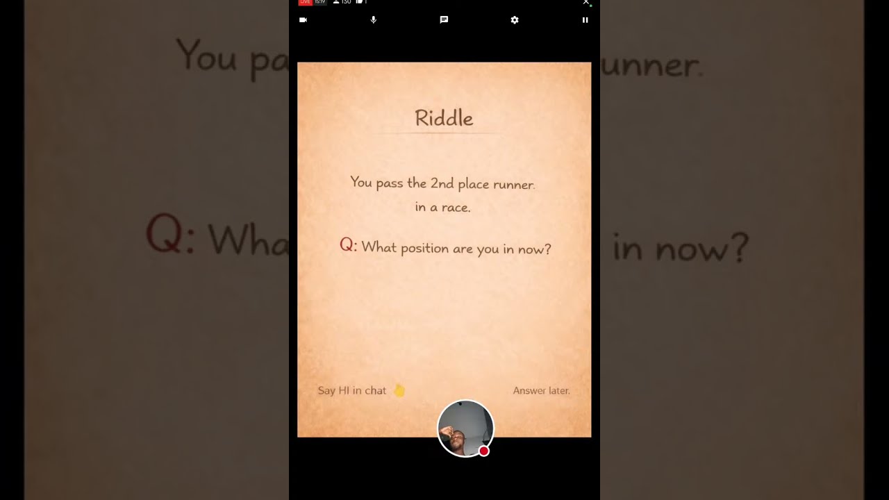 99% Get This Race Riddle Wrong 🤯 Think Before You Answer
