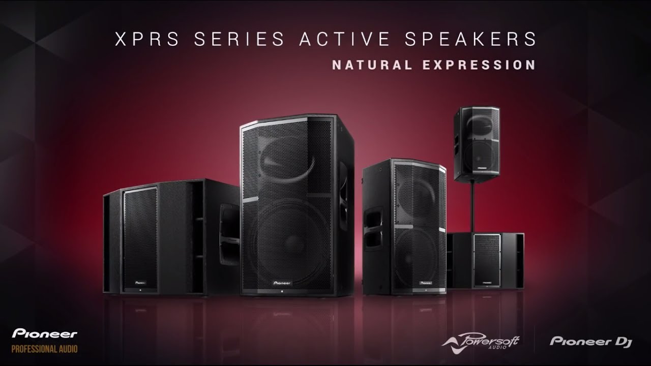 Активные акустические системы Pioneer Pro Audio XPRS серии