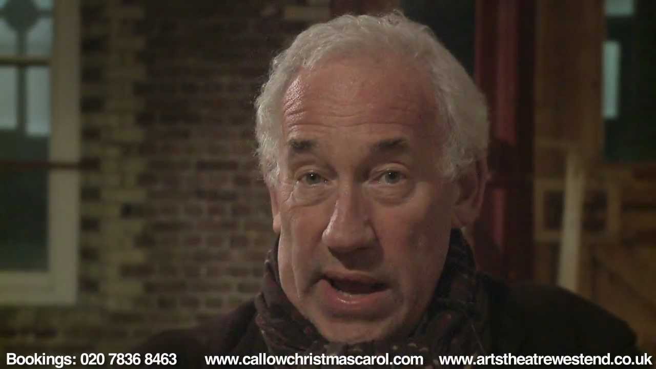 Simon Callow in A Christmas Carol