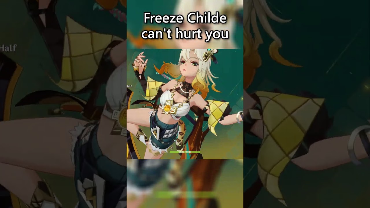 C0 Childe with whale supports in 5.2 Abyss Chamber 3