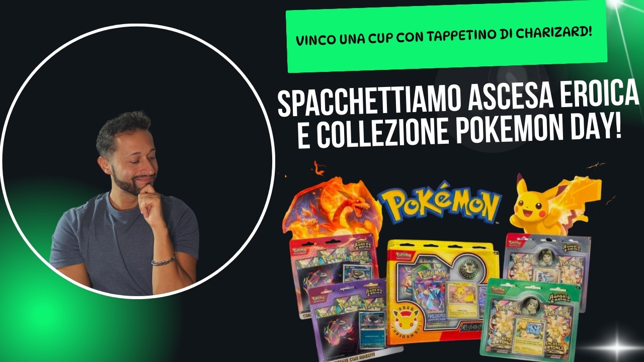 SPACCHETTAMENTO ASCESA EROICA e celebriamo il Pokèmon day 2026!🎉