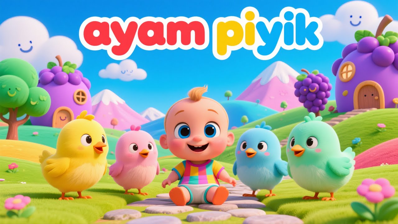 ANAK AYAM PIYIK PIYIK | 5 BEBEK KECIL BERMAIN | CIT CIT CUIT | SUARA HEWAN | LAGU CONGKLAK
