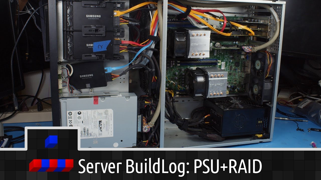 Server BuildLog: 1200W PSU and 22 Drive Ready