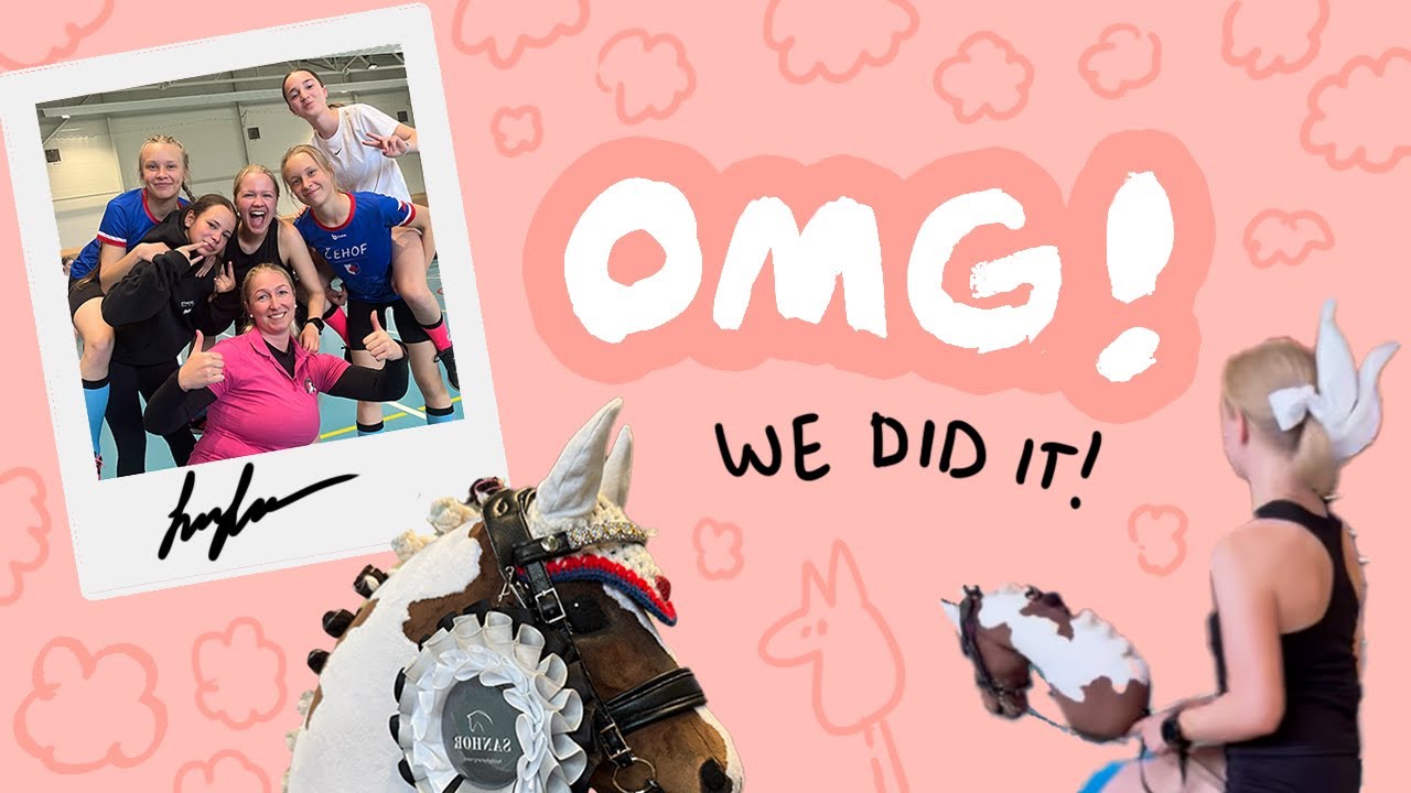 (REAL) FREESTYLE DRESSAGE WITH CALIPPO!? - Hobbyhorse competition