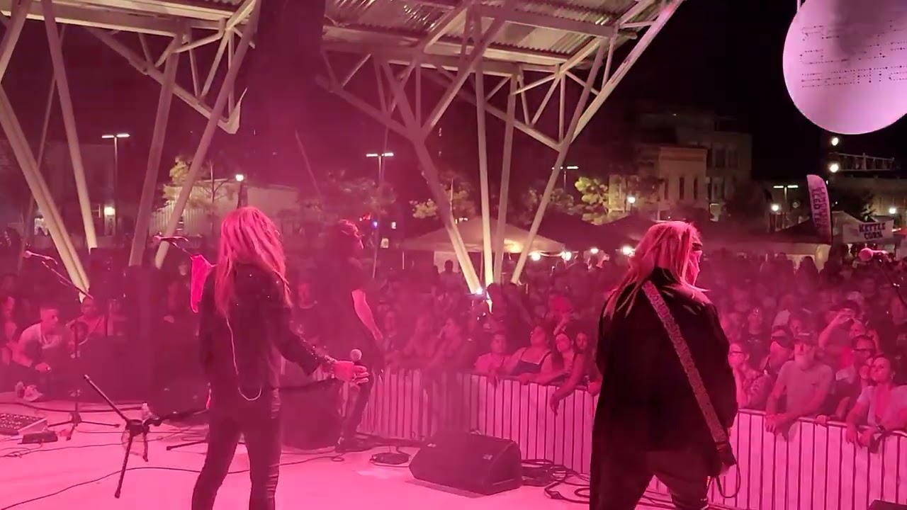 Dead Metal Society - Performing at the 2024 Bikes, Blues and BBQ event,