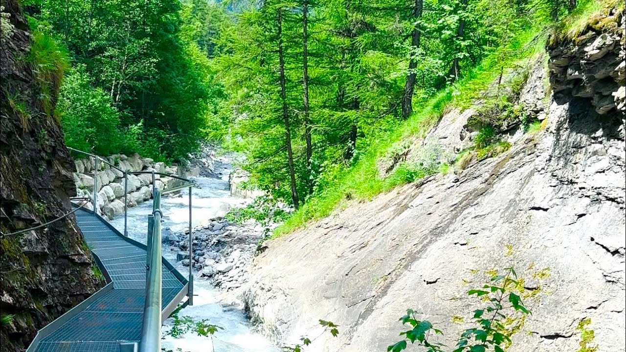 Thermaquellen Weg, leukerbad, switzerland