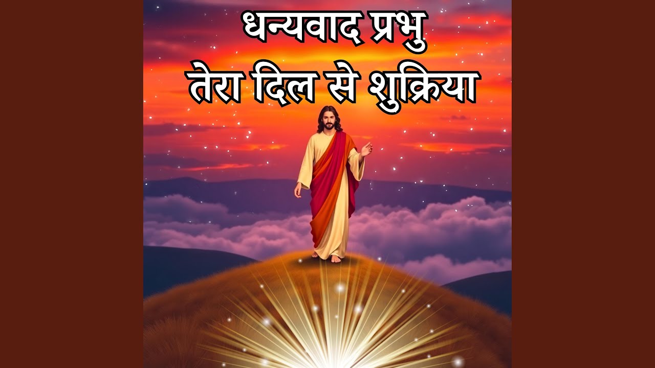 धन्यवाद प्रभु,तेरा दिल से शुक्रिया