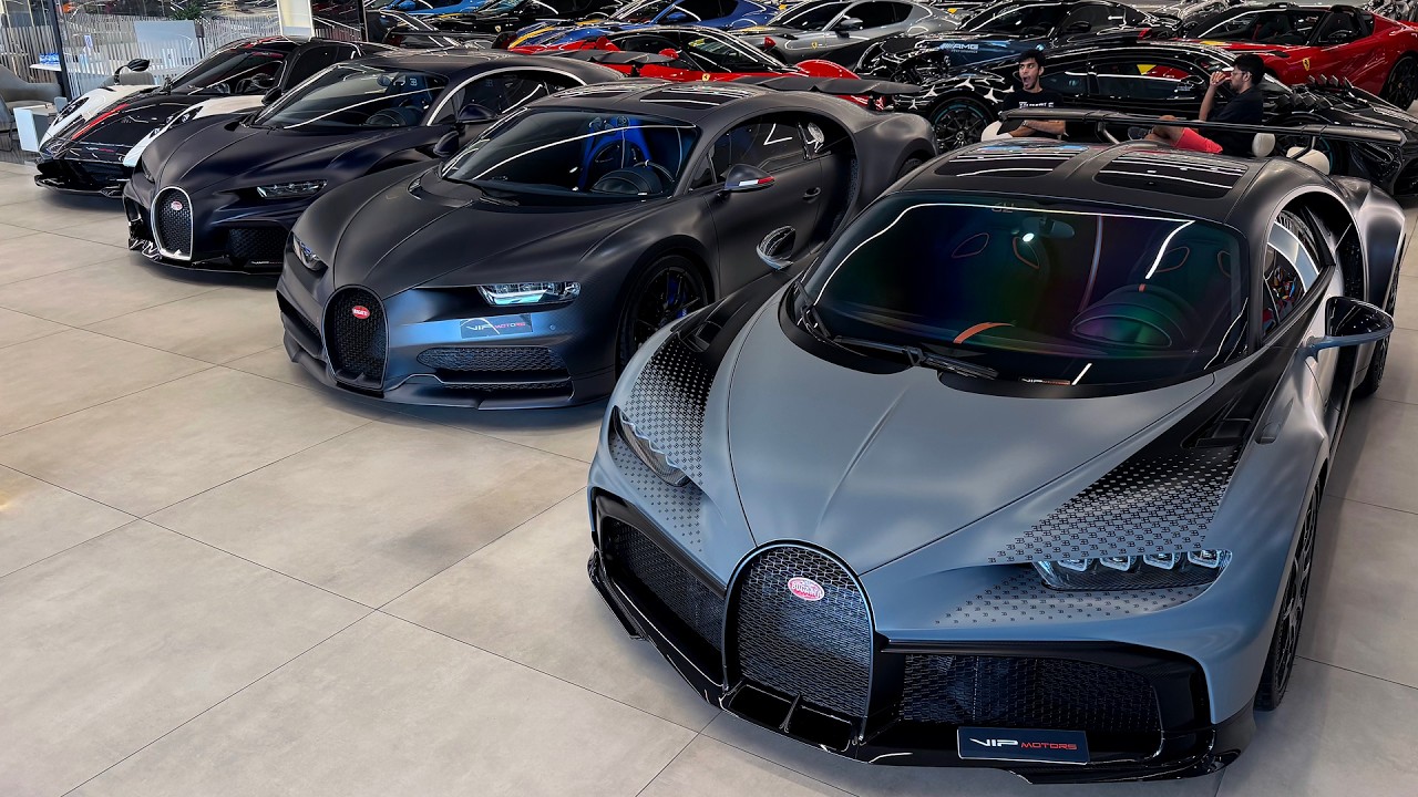 VIP MOTORS DUBAI - Walking Around INSANE Supercar Dealership!