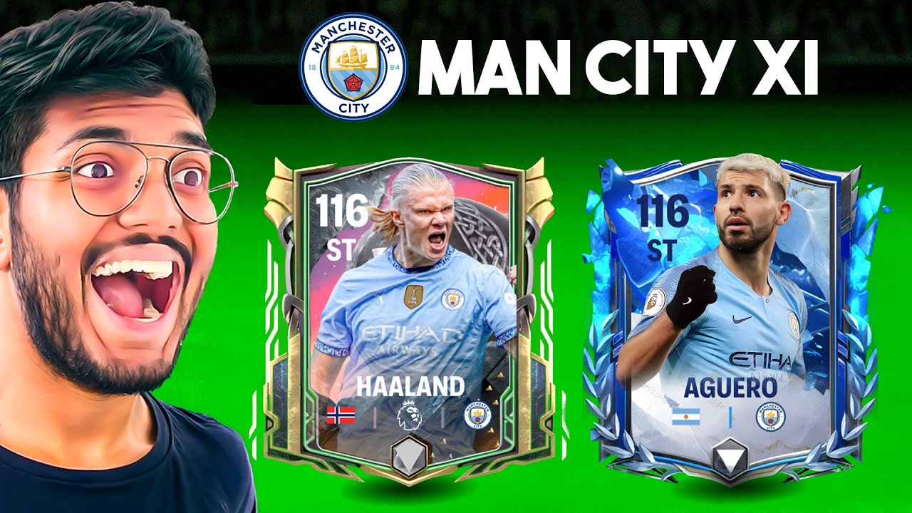 Highest Rated MAN CITY Squad in FC MOBILE!