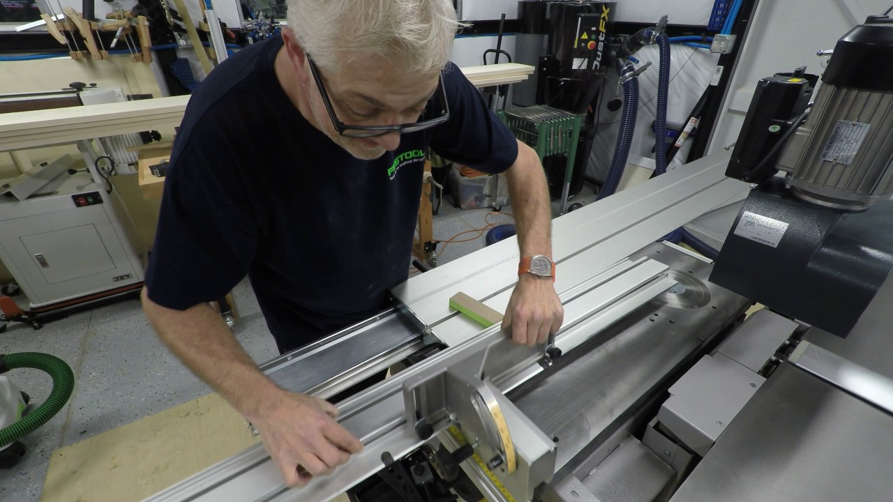 Tip for reducing fence flex on Felder Hammer C3 31