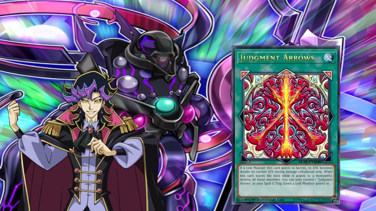 LINK SPELL JUDGMENT ARROW  - AI VS VILLAINS ANIME ACCURATE DUEL AND GAMEPLAY | EDOPRO | Yu-Gi-Oh!