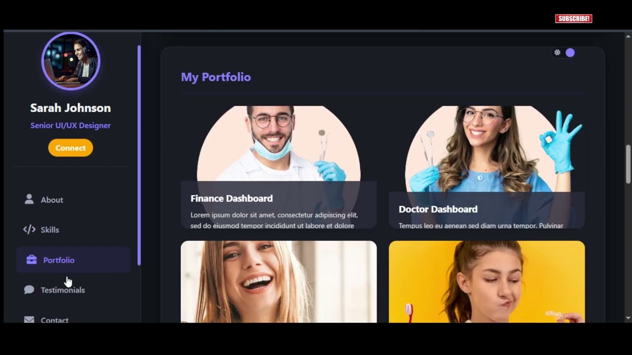Default profile template | Freelanceprofile